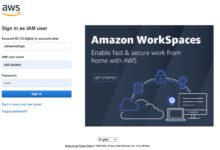 aws login